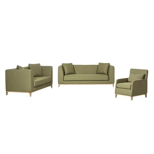 Sofa nowoczesna 2-osobowa LILY - zielony
