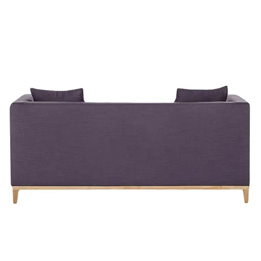 Sofa nowoczesna 2-osobowa LILY - fioletowy