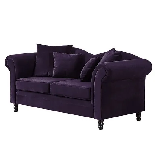 Sofa 2-osobowa GRYF - fioletowy