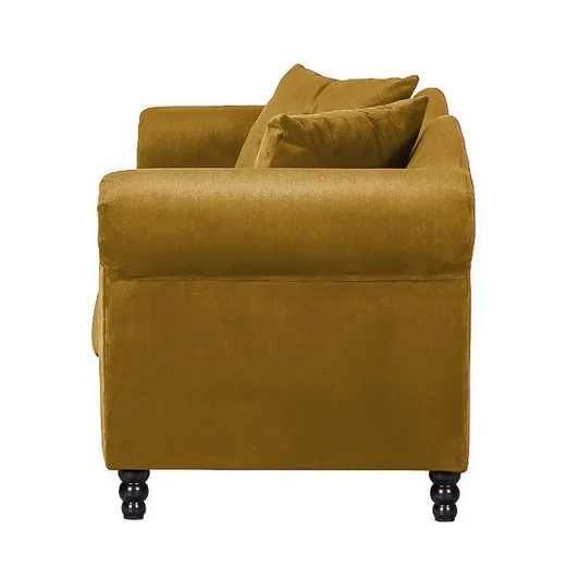 Sofa 2-osobowa GRYF - żółty