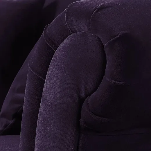 Sofa 3-osobowa GRYF - fioletowy