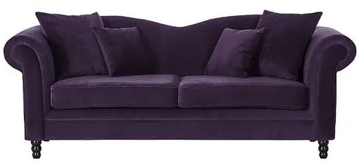 Sofa 3-osobowa GRYF - fioletowy