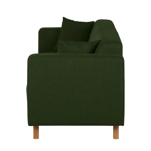 Sofa 3-osobowa SAMPRAS - ciemny zielony