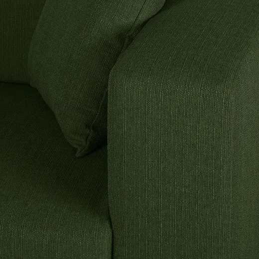 Sofa 3-osobowa SAMPRAS - ciemny zielony