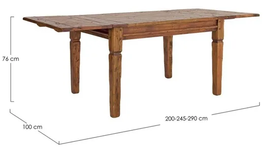 Stół rozkładany CHAT 200-290x100