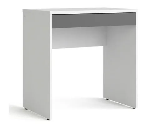 Biurko FUNCTION PLUS - biały/szary