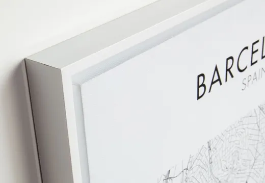 Plakat BARCELONA 50x70 - mapa