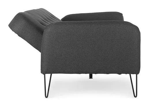 Sofa rozkładana BRIDJET - ciemnoszary