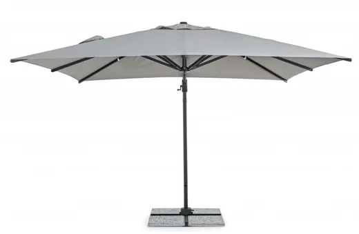 Ines parasol 3X3 w kolorze jasnoszarym