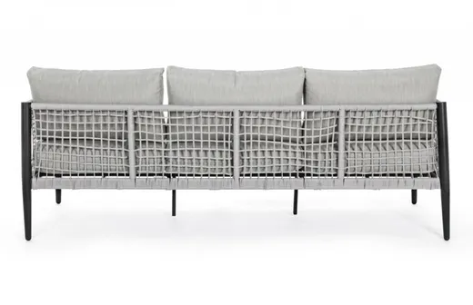 Sofa 3-osobowa CALYPSO - czarny