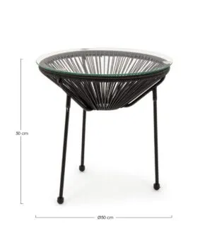 Stolik ogrodowy PARKER BLACK
