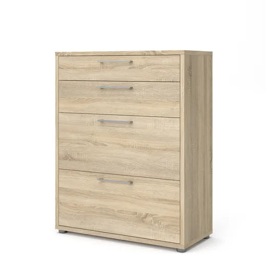 Szafka biurowa z szufladami dąb sonoma mat 89 cm Prima
