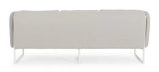 Sofa ogrodowa PIXEL - piaskowy/biały