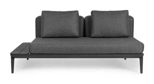 Sofa ogrodowa MATRIX - grafitowy