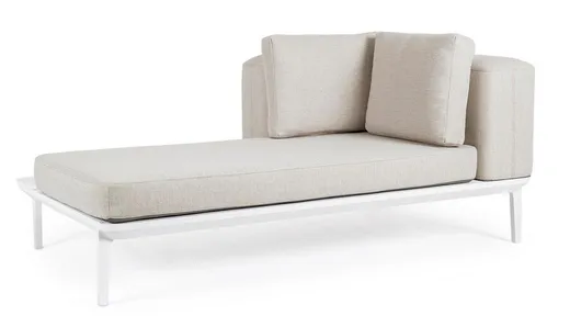Sofa ogrodowa MATRIX - piaskowy/biały