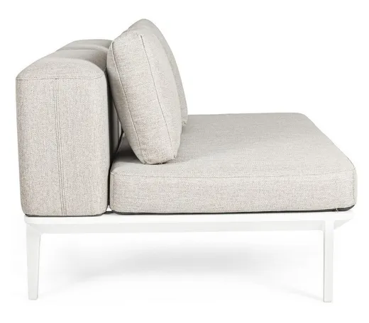 Sofa ogrodowa MATRIX - piaskowy/biały