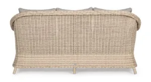 Sofa ogrodowa ADITYA - szary/naturalny