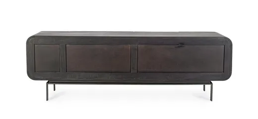 Szafka RTV ORISSA BLACK - czarny