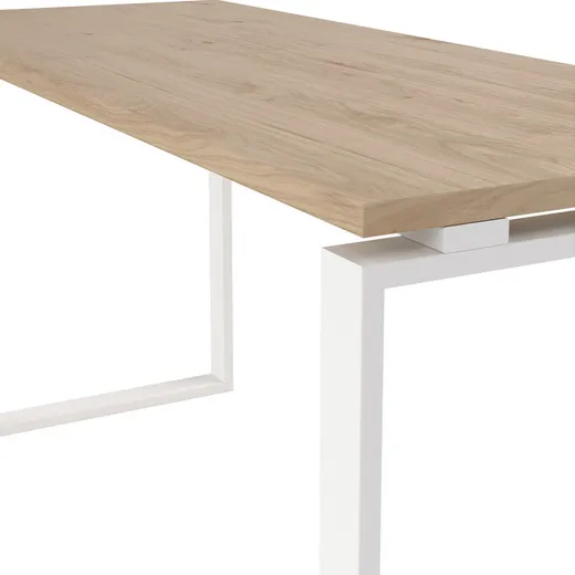 Biurko SIGN 150 - jackson hickory/biały
