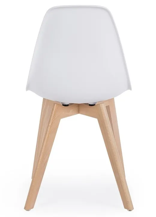 Krzesło SYSTEM - biały/naturalny
