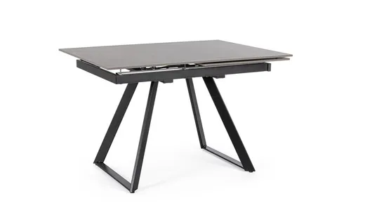 Stół rozkładany REETA 120-180x90 - czarny