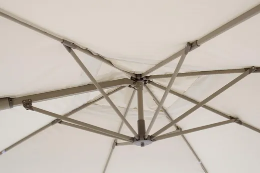 Parasol do ogrodu i na taras SARAGOZZA SAND 3x3