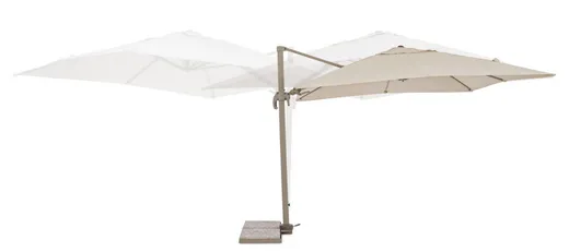 Parasol do ogrodu i na taras SARAGOZZA SAND 3x3
