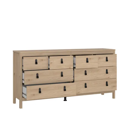 Komoda MADRID 4+4 8 szuflad - jackson hickory