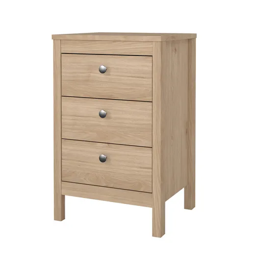 Szafka nocna MADRID 3 szuflady - jackson hickory