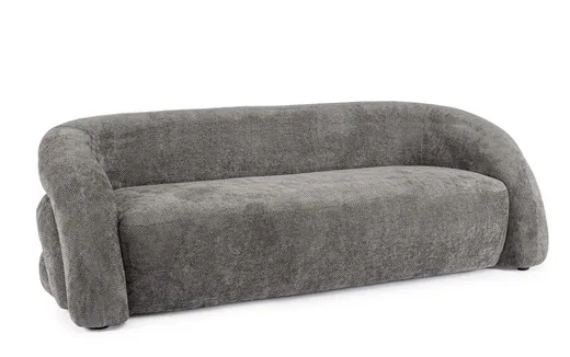 Sofa 3-osobowa CLEMENCE GREY - szary