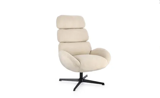 Fotel obrotowy VIOLANTE PEARL - perłowy