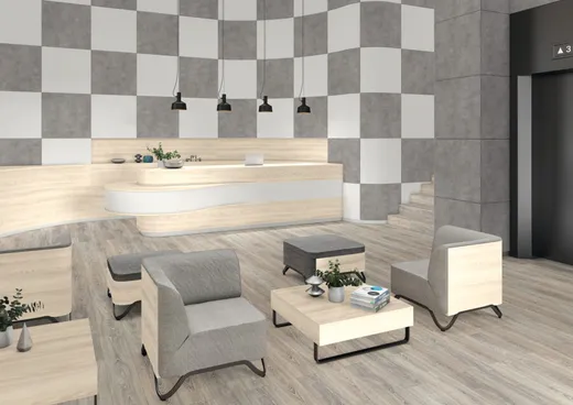 Zdjęcie pomieszczenia Laminat EGGER H1250 ST36 Jesion Navarra 1310x2800x0.8 mm