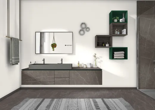 Zdjęcie pomieszczenia Blat EGGER F205 ST9 Grigia Pietra antracytowa 4100x920x38 mm