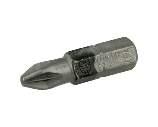 Bit PZ2 1/4" do wkrętów Wurth POZIDRIV / dł. 25 mm 