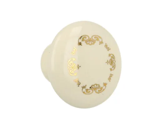 Gałka GP21 Porcelana Mleczna MLK-3