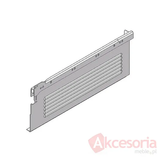 Szuflada METABOX 320H H=150mm Wysuw75% Kremowa dł.35cm Blum