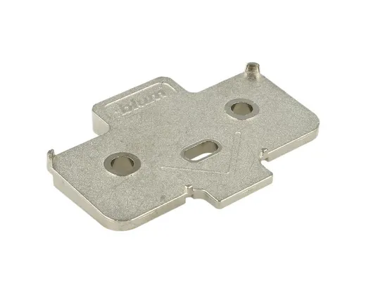 Podkładka kątowa do zawiasów CLIP Top - nikiel / +5° / wys. 0.8 mm 