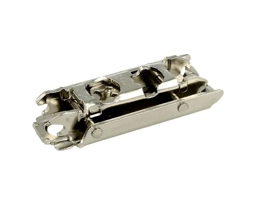 Prowadnik prosty do zawiasów CLIP Top i AVENTOS HF, HK-S / dyst. 0 mm / regul. mimośrodowa