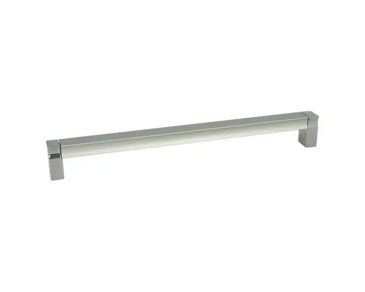 Reling RU08 Chrom aluminium naturalne Rozstaw 224 mm(W)
