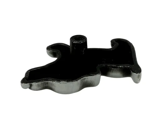 Uchwyt NURSERY Pies 1885-56ZN50 - efekt starej cyny / 56 mm