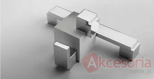 Aranżacja Gałka Aluminiowa GS48 Chrom(W)