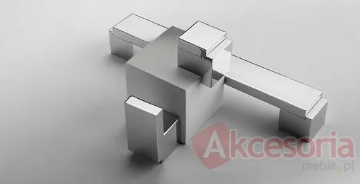 Aranżacja Gałka Aluminiowa GS48 Naturalne Aluminium(W)