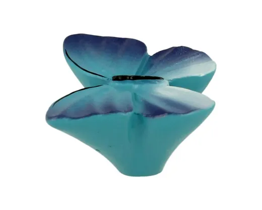 Gałka BUTTERFLY H044-42A9 - niebieski / 46 mm