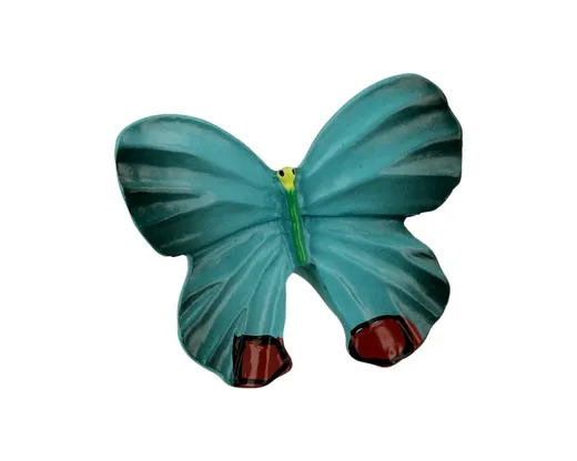 Gałka BUTTERFLY H040-40 - niebieski / 50 mm