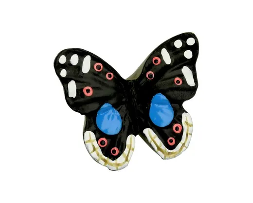 Gałka BUTTERFLY H045-40 - wielokolorowy / 48 mm