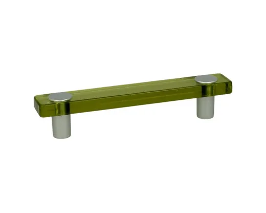 Uchwyt LINOSELLI GLASEFFEKT 8119-126 - zielony / rozstaw 96 mm