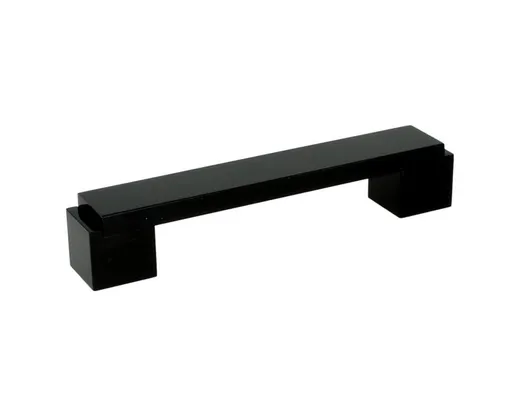 Uchwyt Aluminiowy US48 Czarny Połysk Rozstaw 128mm(W)