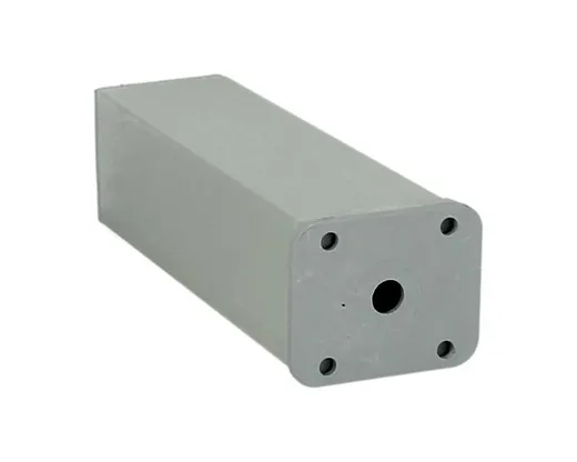 Stopka 40x40 regulowana (CK40.ZP) H150mm. aluminium/tworzywo sztuczne C-0