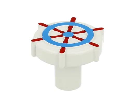 Gałka NURSERY 01023-34 K60 - biały ster / fi 34 mm