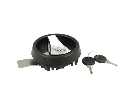 Zamek do drzwi metalowych Siso X-8813 - czarny